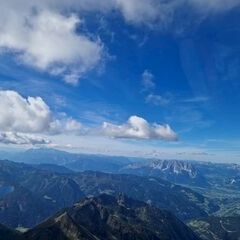 Flugwegposition um 12:36:16: Aufgenommen in der Nähe von Donnersbach, Österreich in 2692 Meter